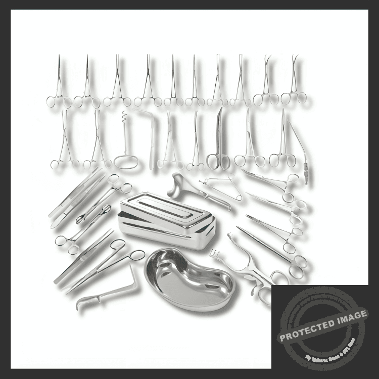 Abdominal Hysterectomy Instrument Set