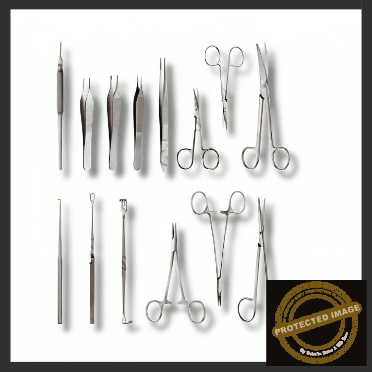 Basic Plastic Surgery Instrument Set