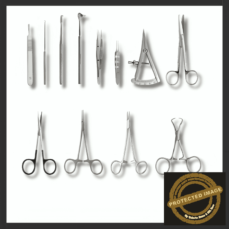 Blepharoplasty Instrument Set