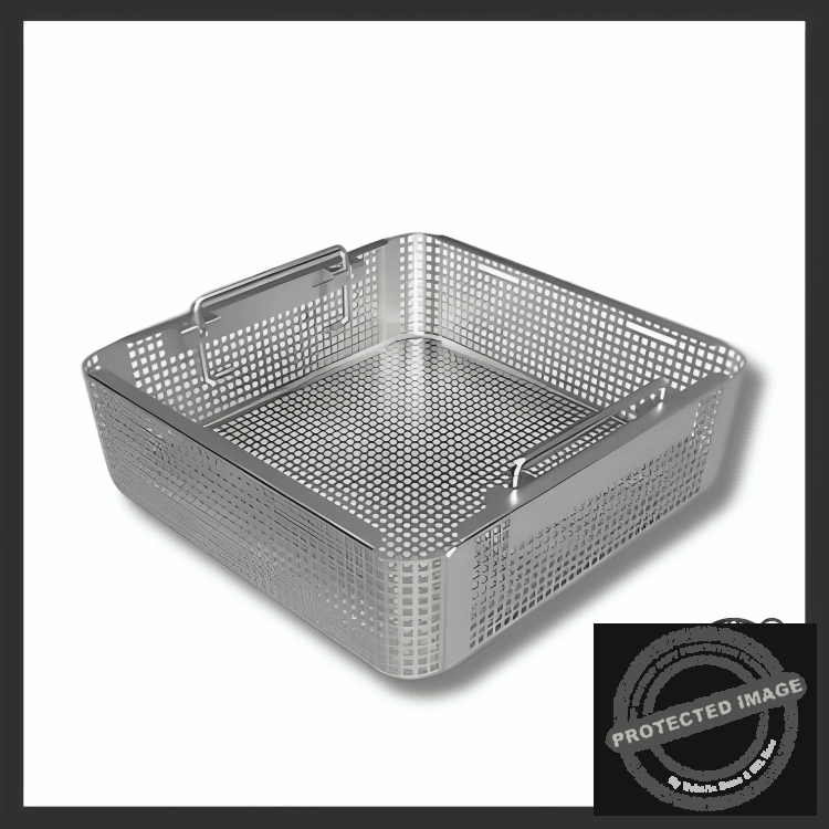 HALF SIZE STERILIZATION BASKET