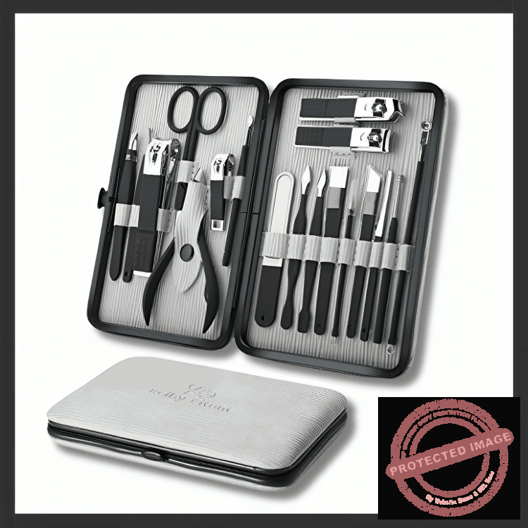 Manicure Set Professional Nail Clippers Kit Pedicure Care Tools