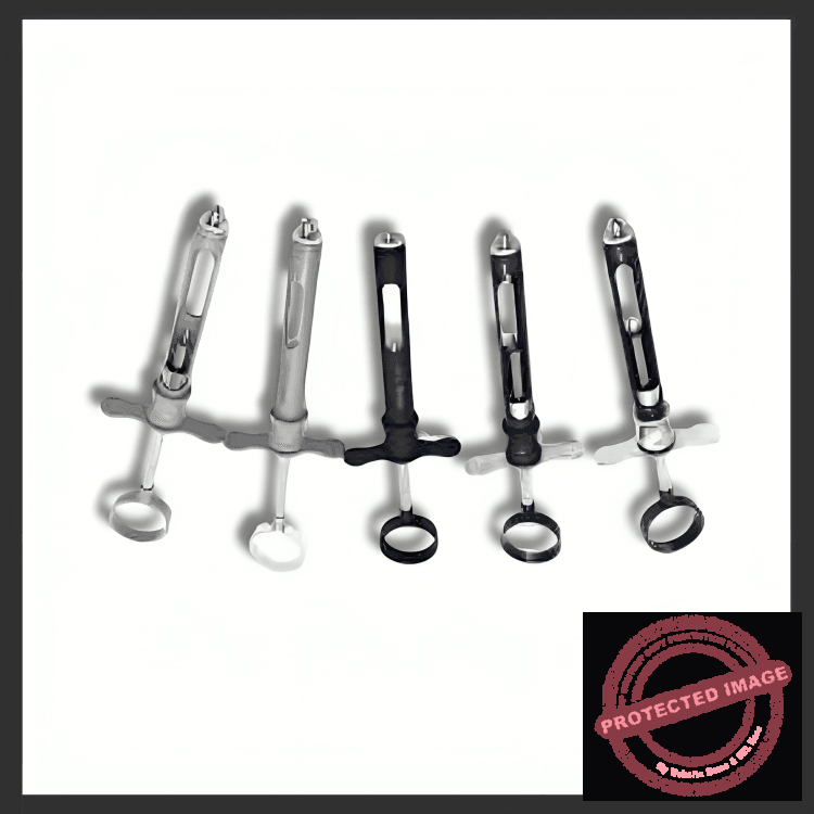Aspirating Dental Cartridge syringe set of 5 Colourfull